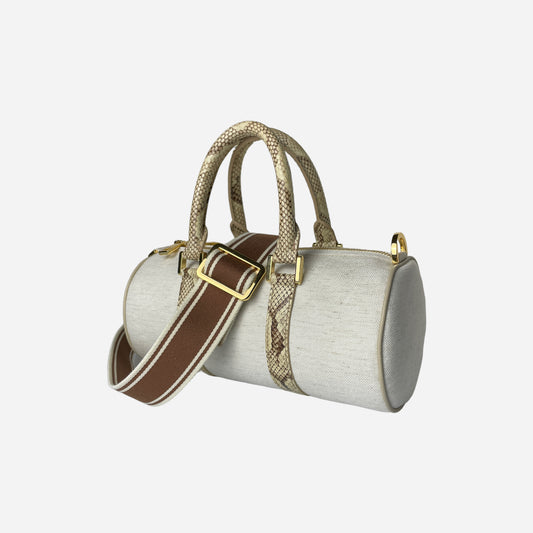 Barrel Bag "Python"