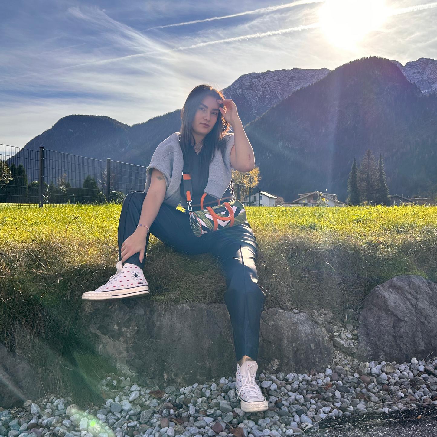 Barrel Bag "Tropical Paradise"