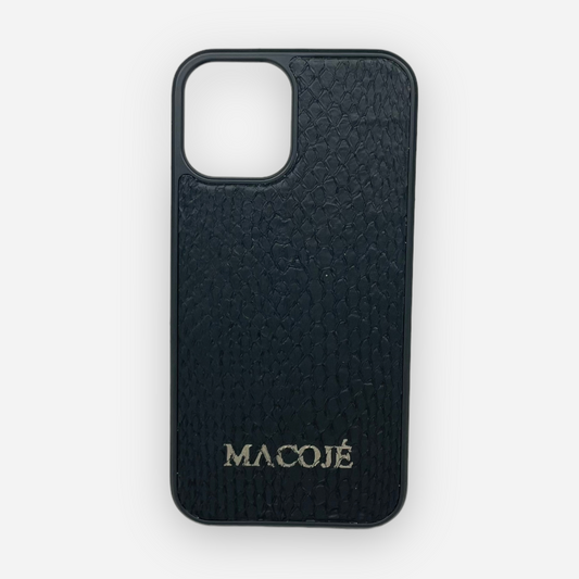 iPhone Case Lachs "Carbon Black"